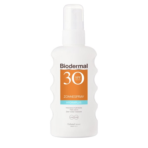 Product afbeelding van Biodermal Hydraplus SPF30 Zonnespray - 175ml