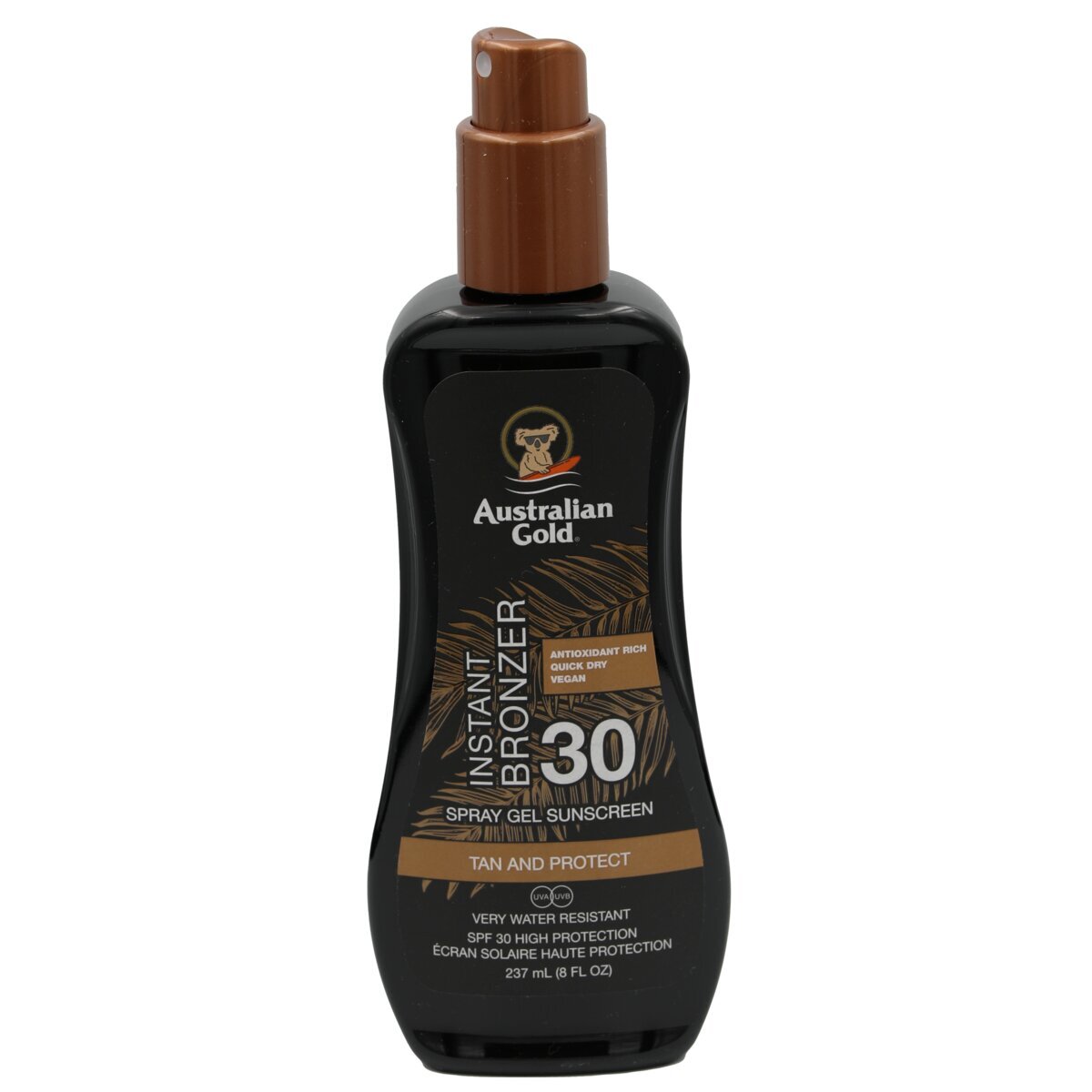 Product afbeelding van Australian Gold SPF30 Zonnebrand Spray Gel - 237ml